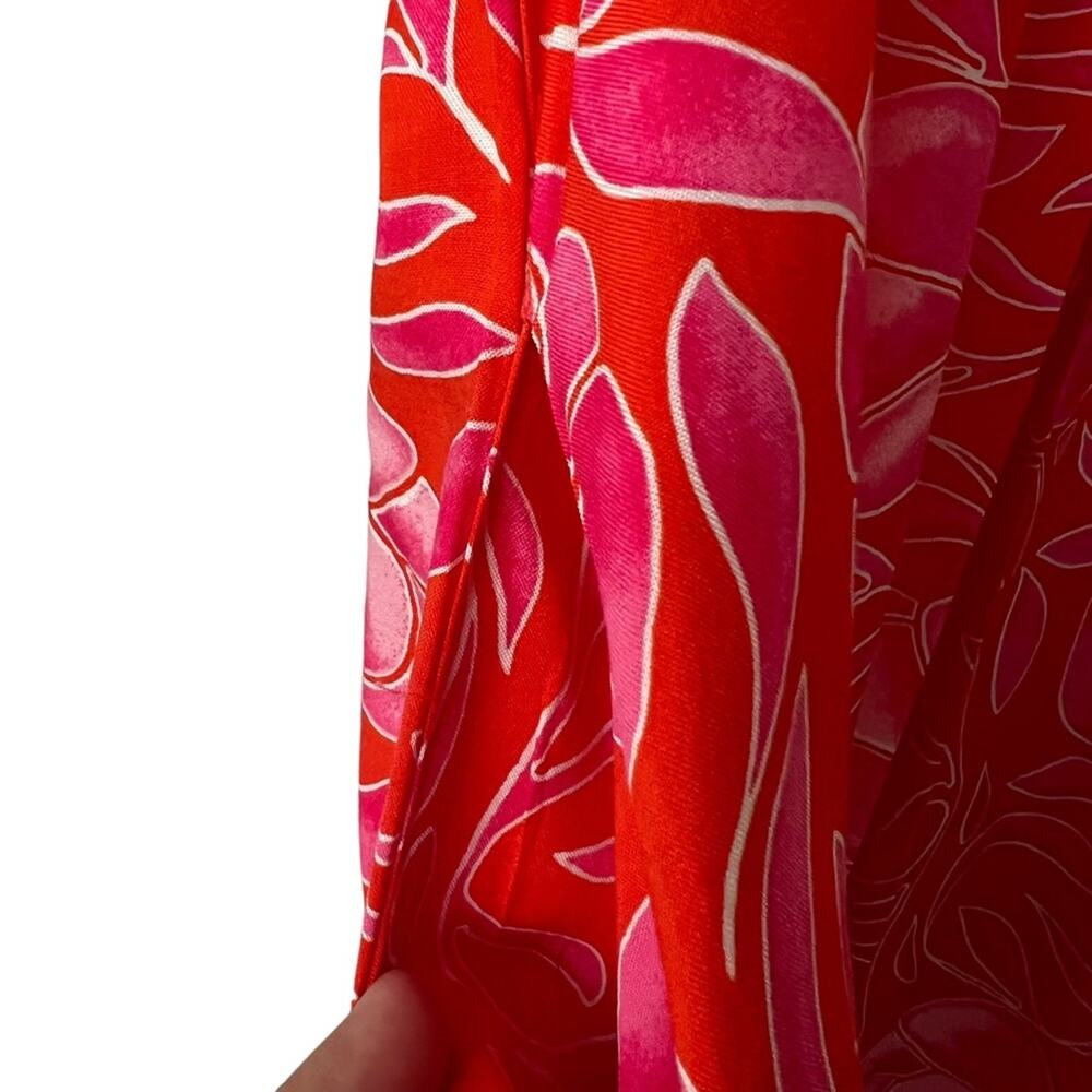 Natori Tulip Floral Print Tunic Beach Cover Up Dress Size XL - Picture 5 of 12